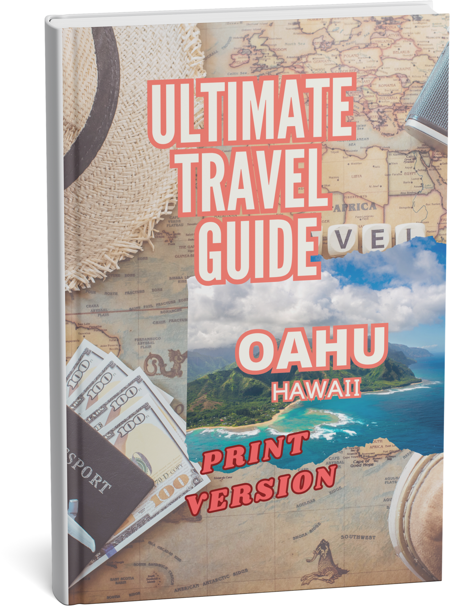 Ultimate Travel Guide Hawaii Oahu - Print