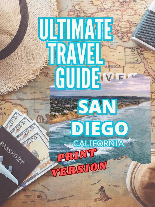 Ultimate Travel Guide San Diego - Print