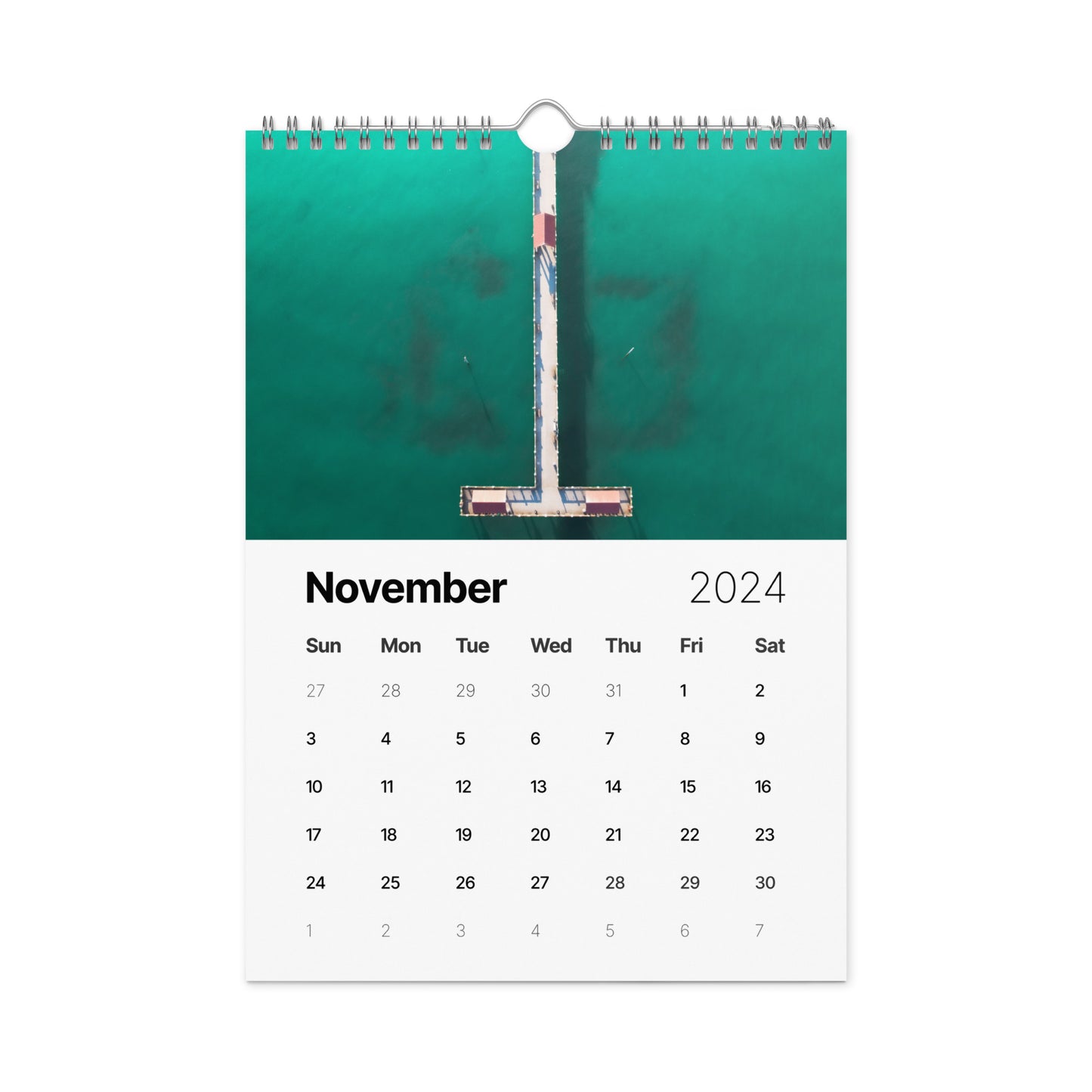 Wall calendar (2024)